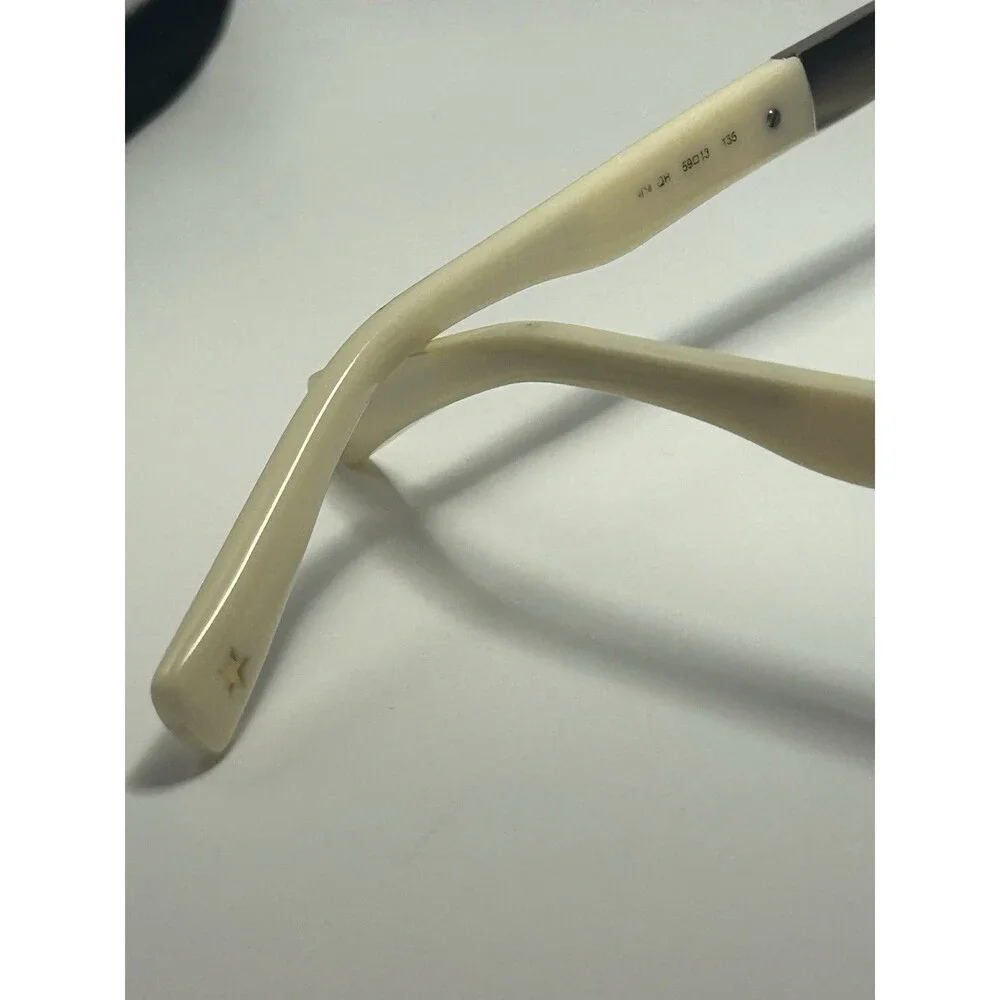 Jimmy Choo BABA/S Light gold cream 59/13/135 WOMAN Sunglasses Used Read